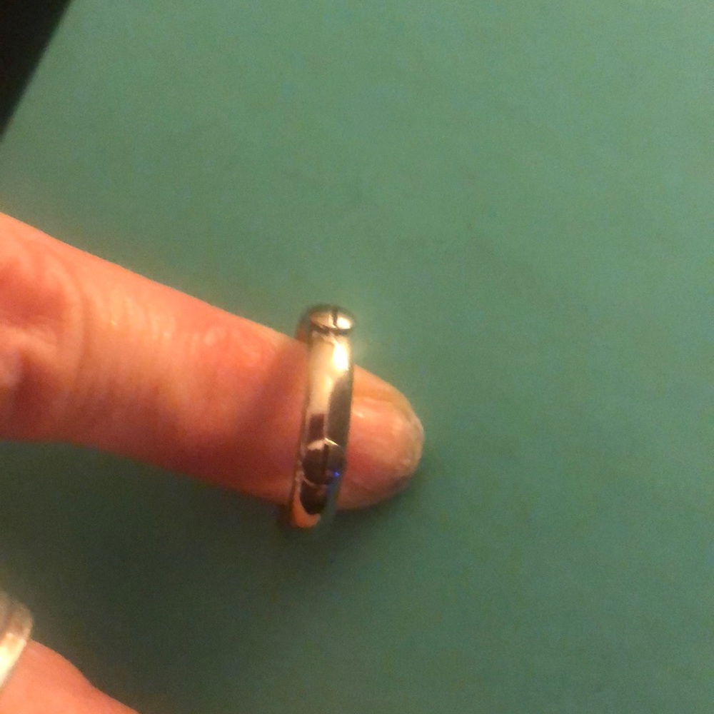 **SOLD**Set of 3 Rings w/ Lock Charm***SOLD** - Picture 3 of 6
